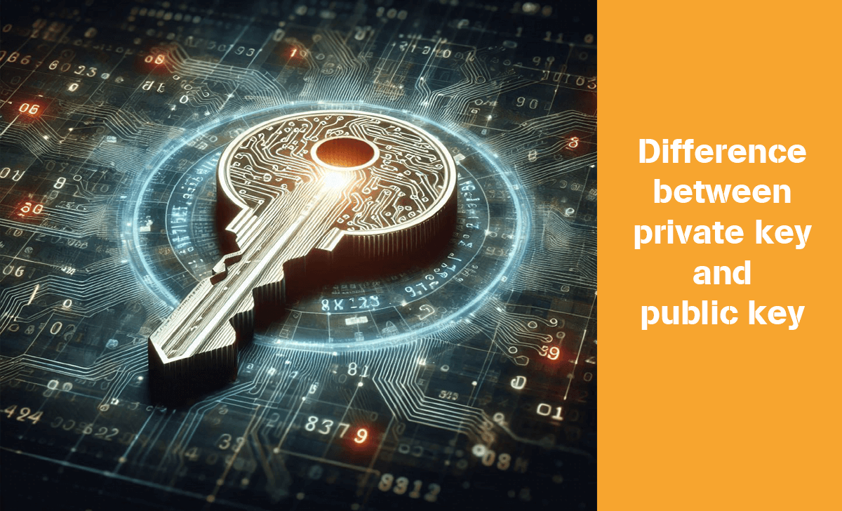 Let's learn what difference between private key and public key