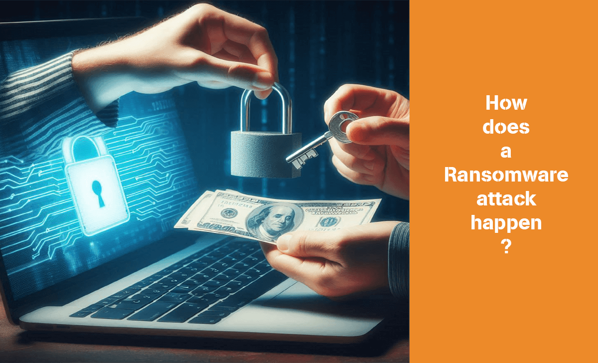 Let's find out how a Ransomware attack happens