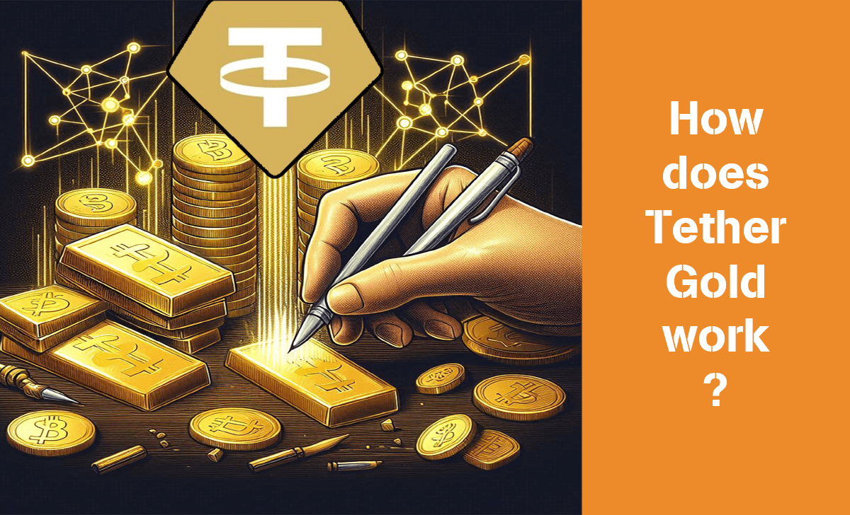 Tether Gold operates similarly to most other stablecoins