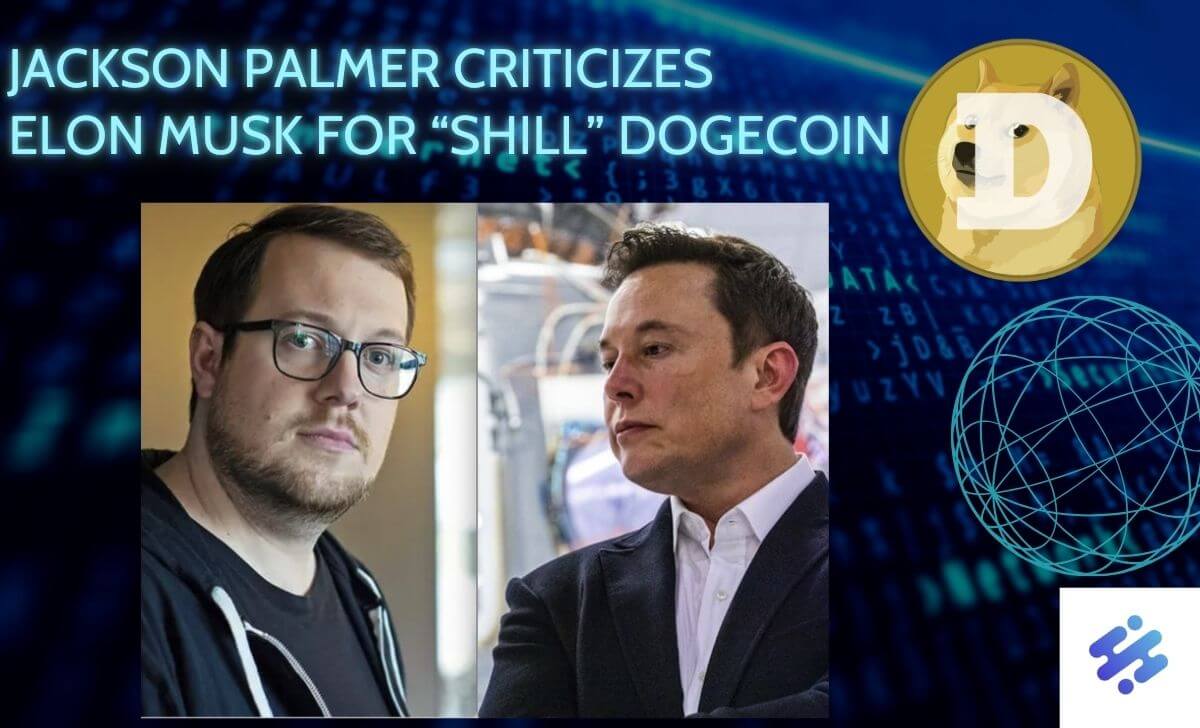 The incident of Jackson Palmer criticizing Elon Musk for "defacing" Dogecoin