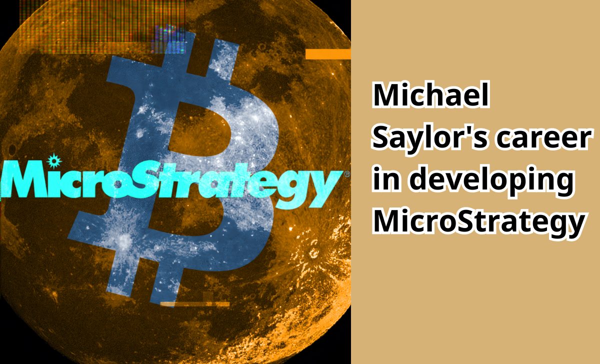 Michael Saylor's career in developing MicroStrategy