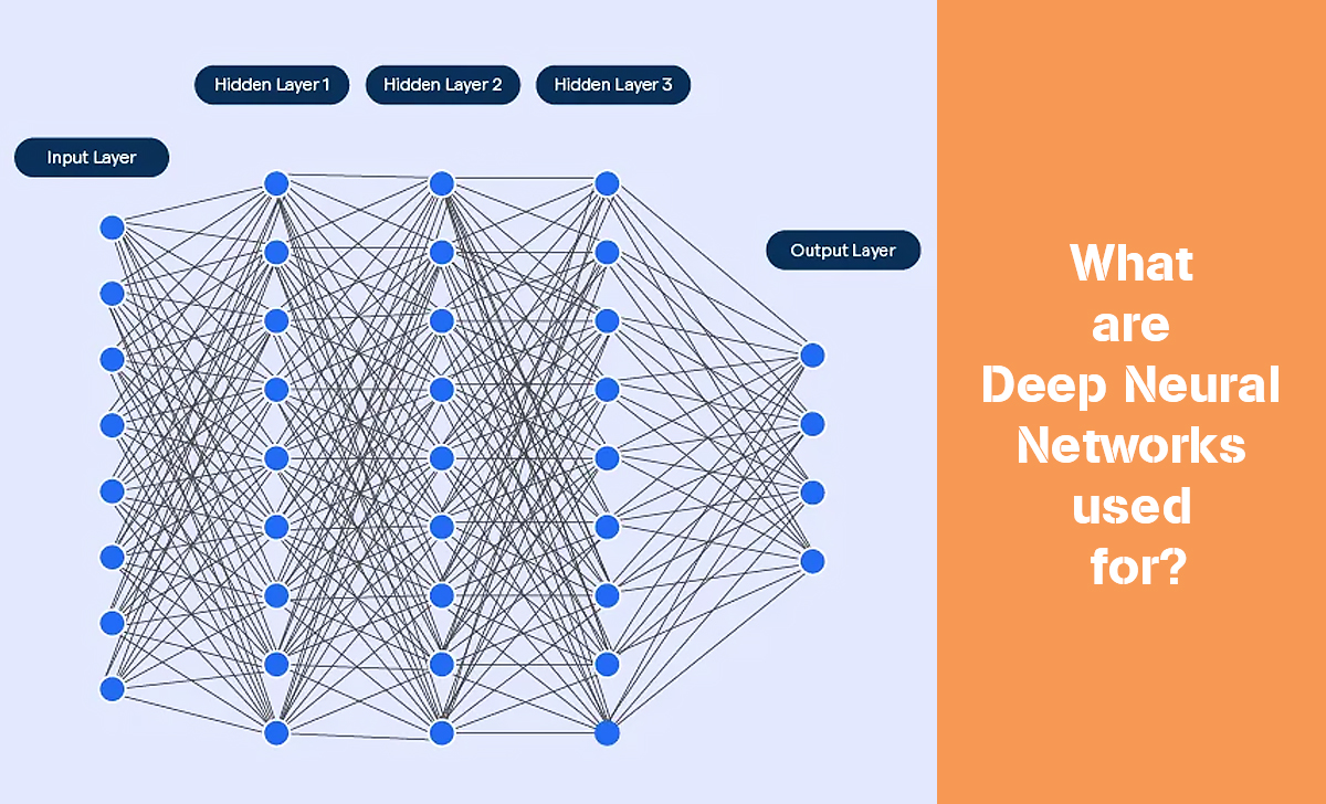 DNNs are used for many applications, such as image recognition, natural language processing, autonomous driving, and more.