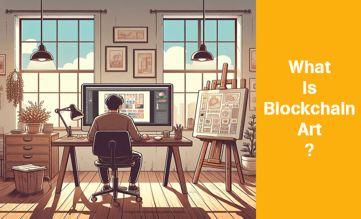 Blockchain Art is a concept that refers to the applications of Blockchain technology in the field of digital art