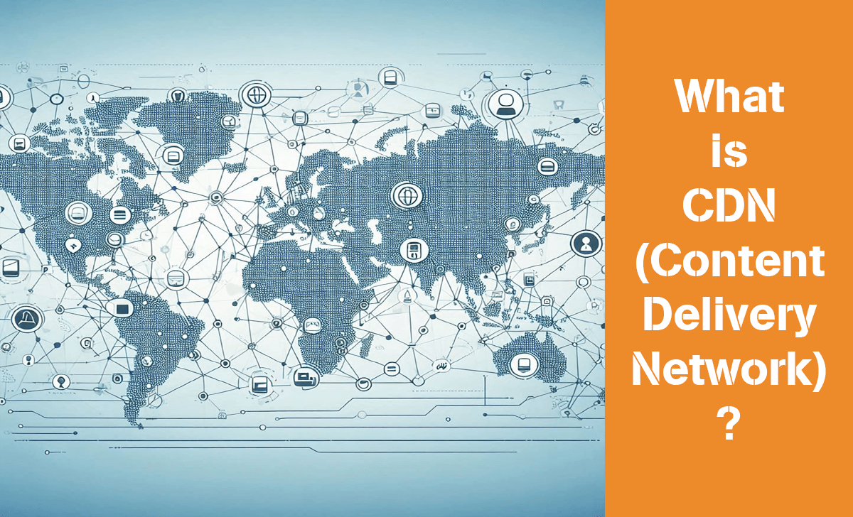 CDN is a network of many distributed servers in many locations worldwide