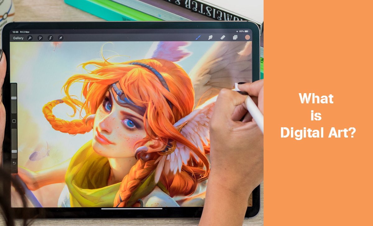 Digital art refers to artworks created or modified using digital technology.