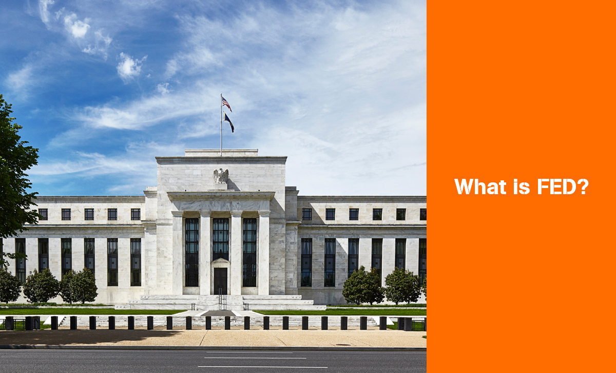 The Federal Reserve (FED) is the central banking system of the United States.