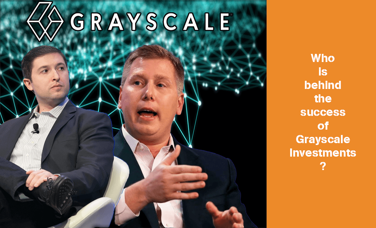 Barry Silber and Michael Sonnenshei are the people behind Grayscale's success